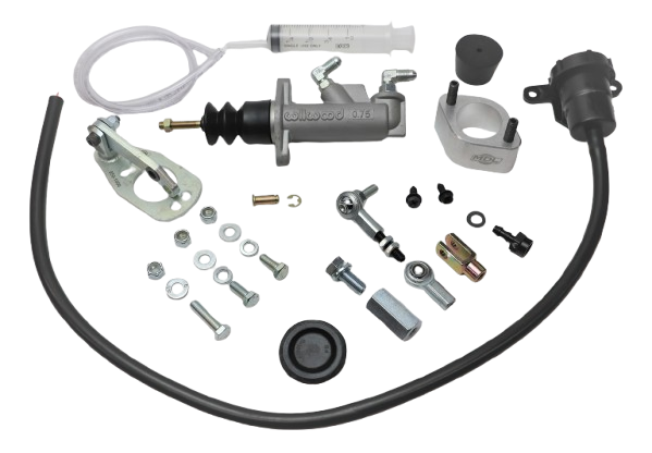 MDL LF Series 64.5-66 Mustang Hydraulic Clutch Master Kit  .750" bore Plastic Reservoir